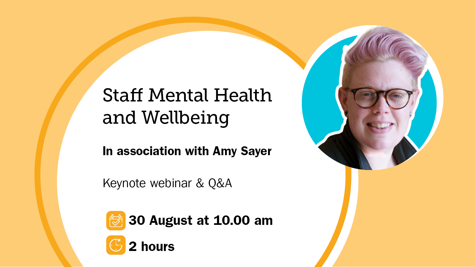 Amy Sayer: Staff Mental Health and Wellbeing