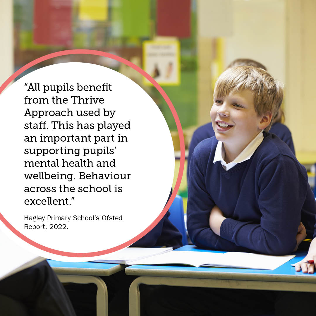 Quote from Hagley Primary School's Ofsted report