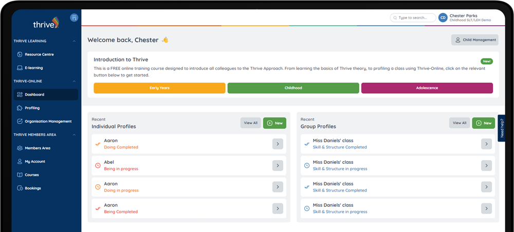 Virtual Verve Online School Thrive