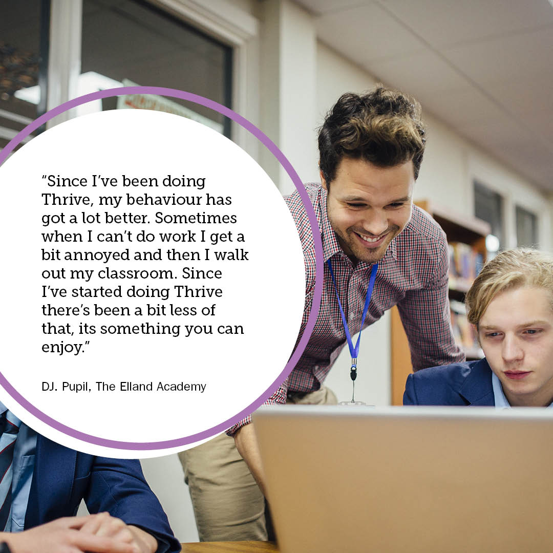 DJ, pupil at Elland Academy, quote
