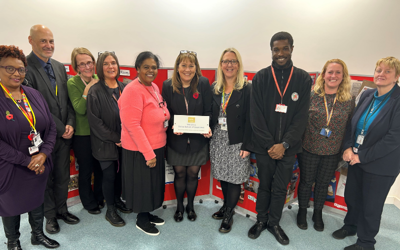 Staff at Rose Lane Primary School
