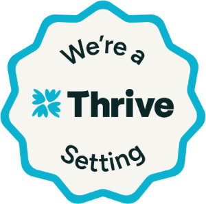 We're a Thrive Setting badge