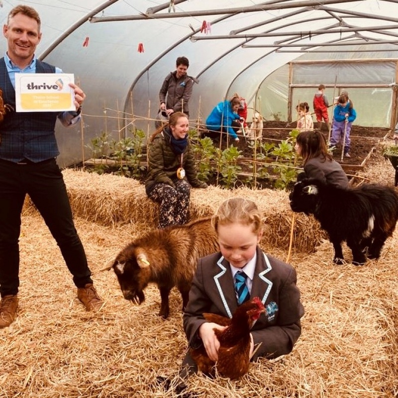 Cornish primary school first in England to be crowned as wellbeing School of Excellence