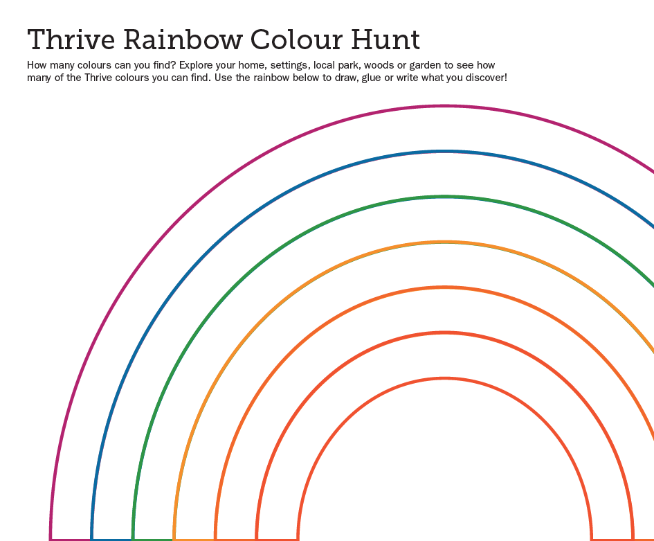 Rainbow Colour Hunt